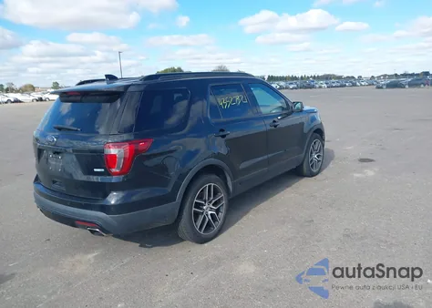 2016 Ford Explorer Sport from USA, damaged, VIN 1FM5K8GT4GGC84650